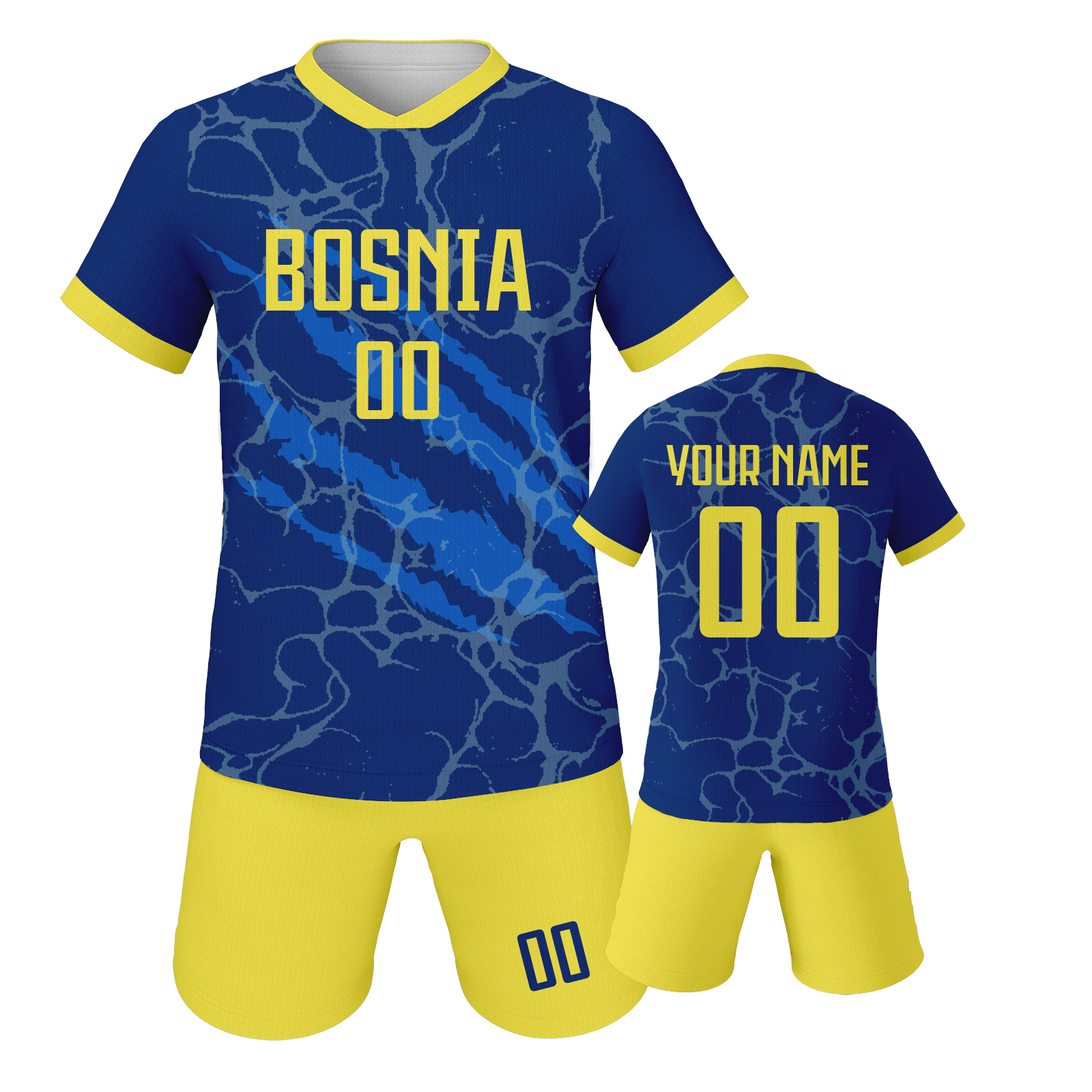 Sports Equipment For Boys - Custom Bosnia Soccer Set Kids Personalized
