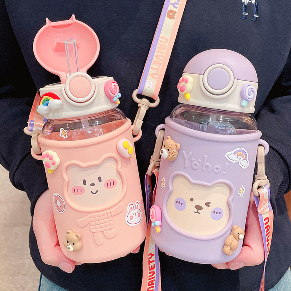 Kawaii Water Bottle Cute Bear  – обзор и цена Sports Equipment 8 Year Old