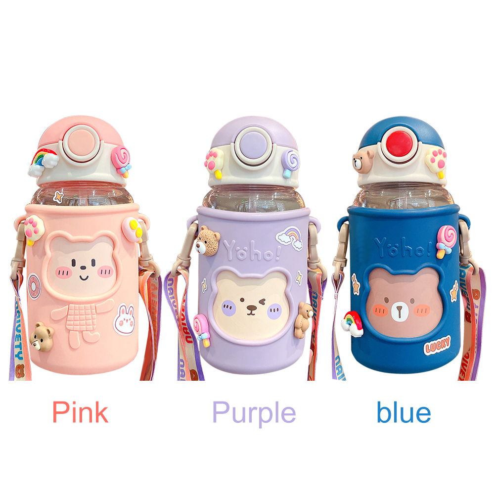 Kawaii Water Bottle Cute Bear  – обзор и цена Sports Equipment 8 Year Old