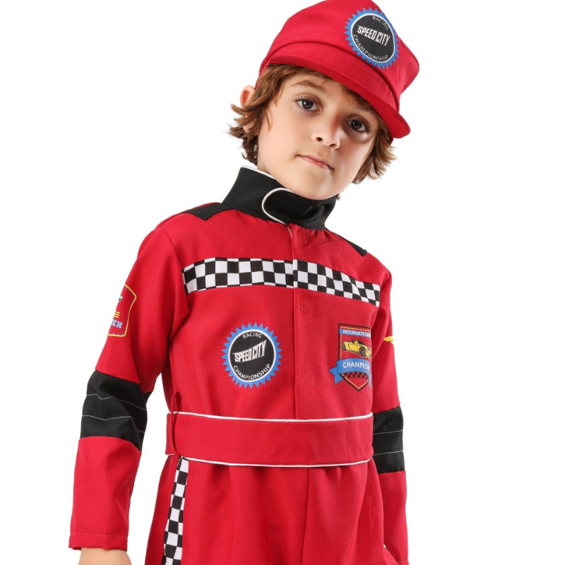 Boy Red Racer Cosplay Costume  – обзор и цена Sports Equipment For Boys
