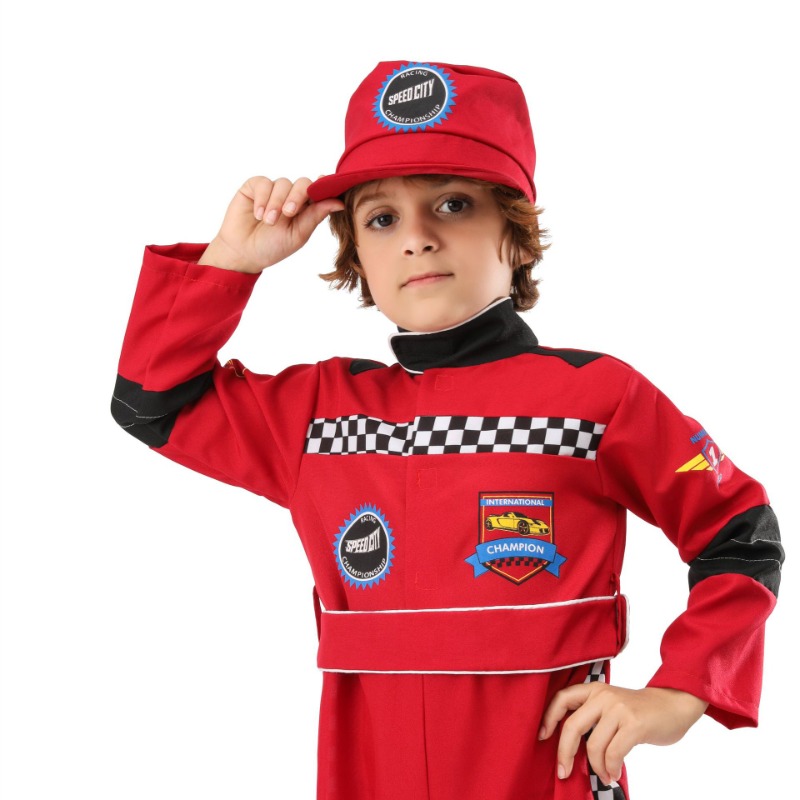 Boy Red Racer Cosplay Costume  – обзор и цена Sports Equipment For Boys