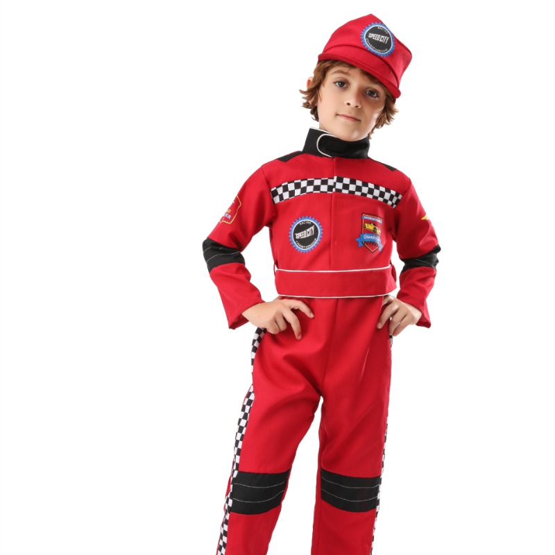 Boy Red Racer Cosplay Costume  – обзор и цена Sports Equipment For Boys