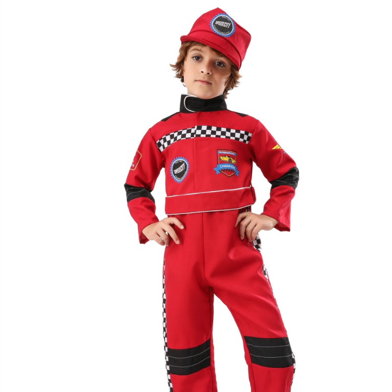 Boy Red Racer Cosplay Costume  – обзор и цена Sports Equipment For Boys