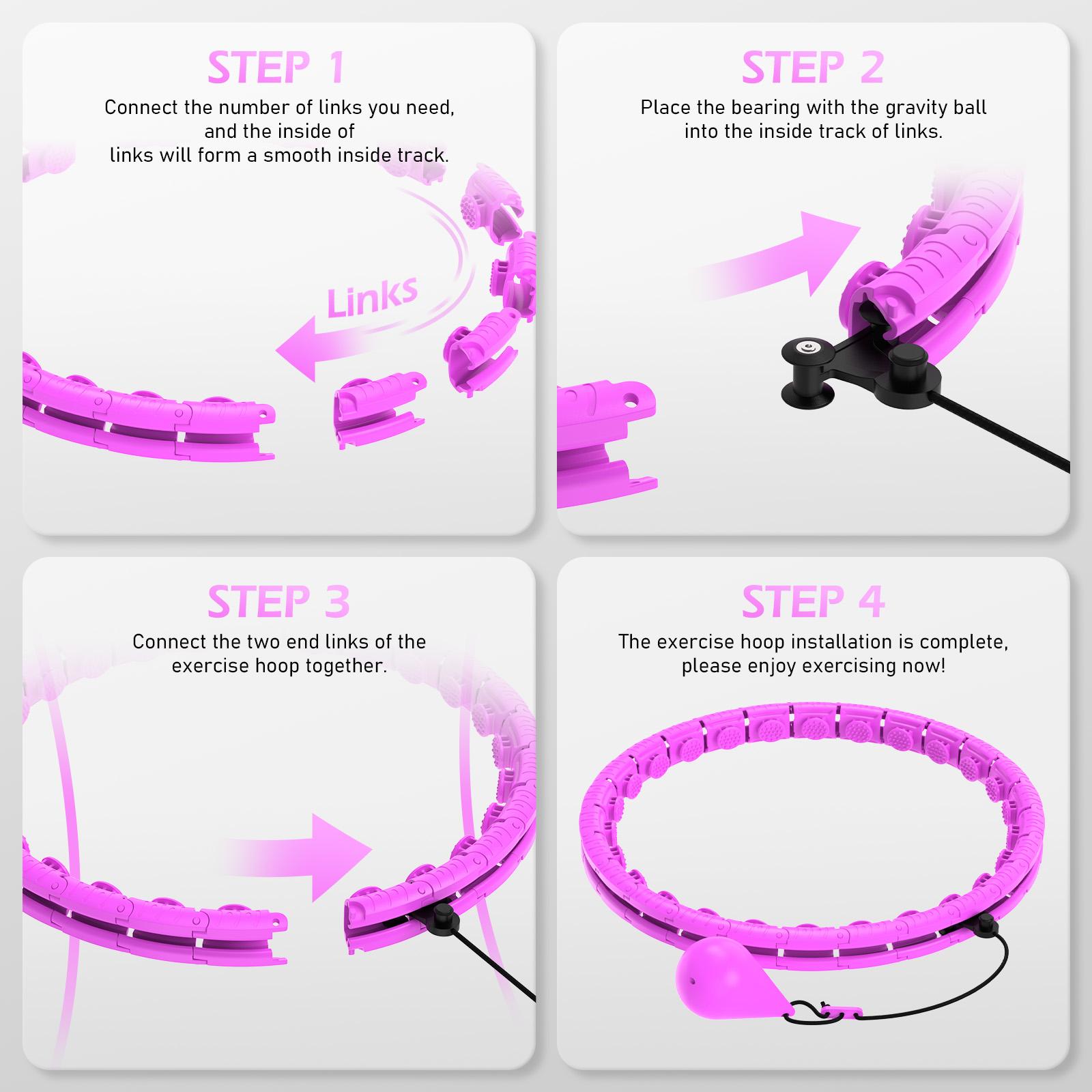 Smart Weighted Exercise Hoop 3 – обзор и цена Sports Equipment Nearby