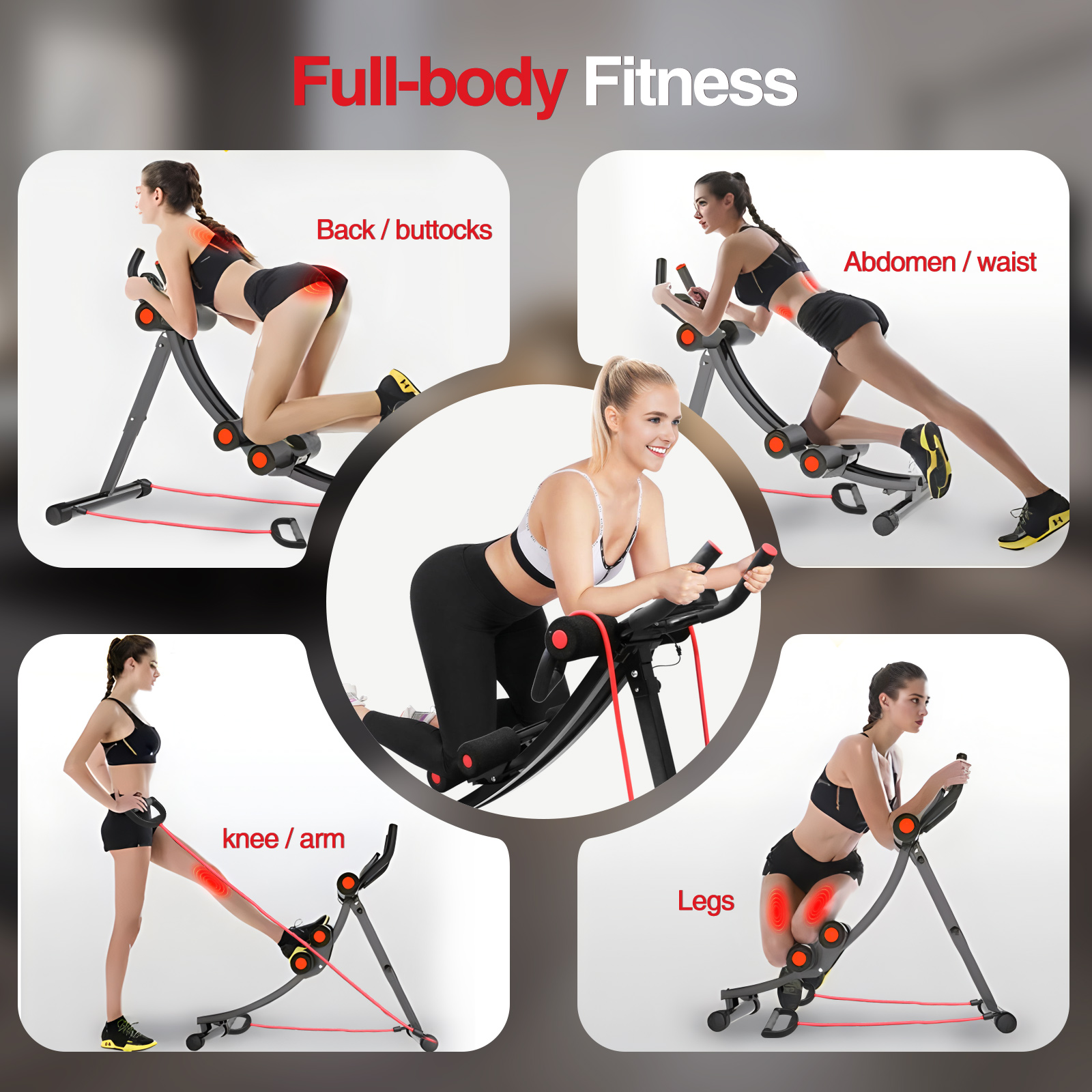 GIKPAL Foldable Ab Machine Ab  – обзор и цена Sports Equipment Nearby