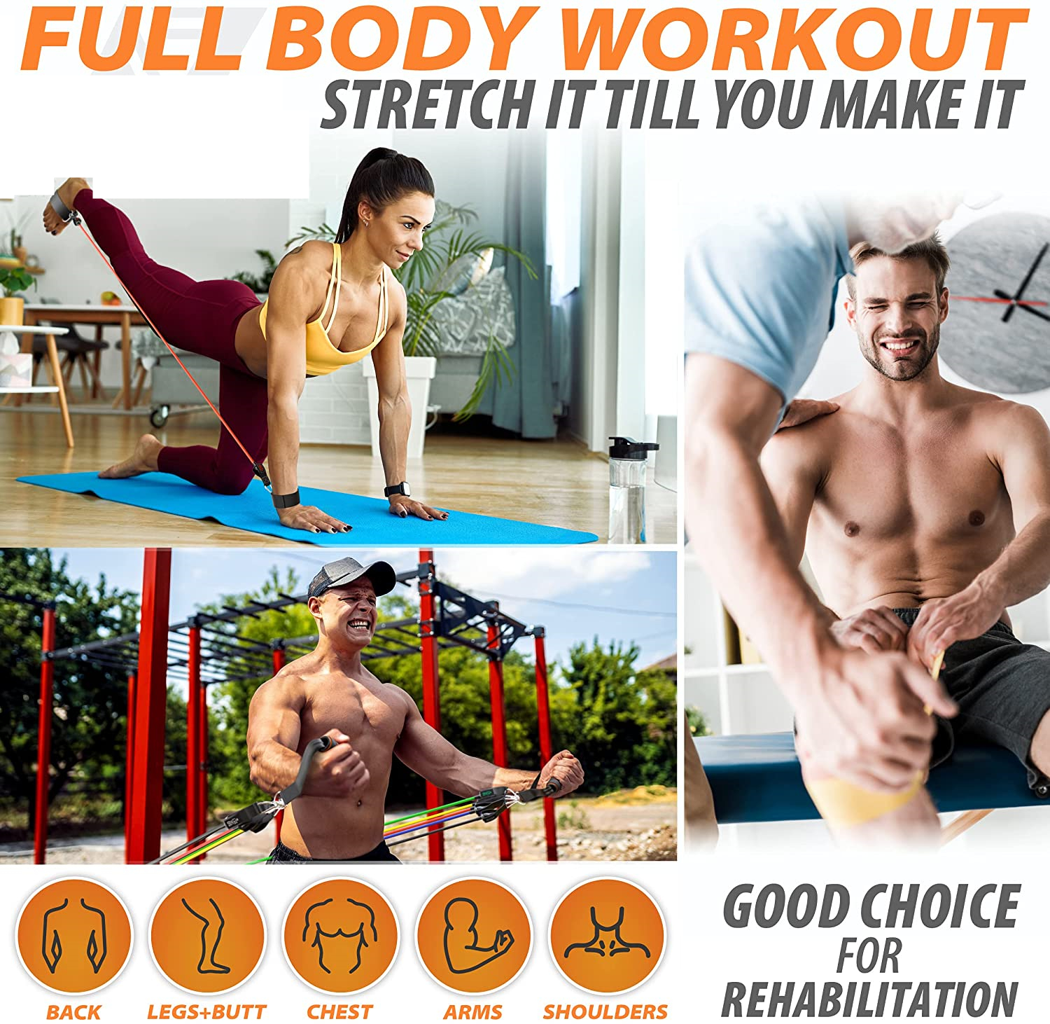 300lb Fitness Booty Resistance – обзор и цена Sports Equipment Nearby
