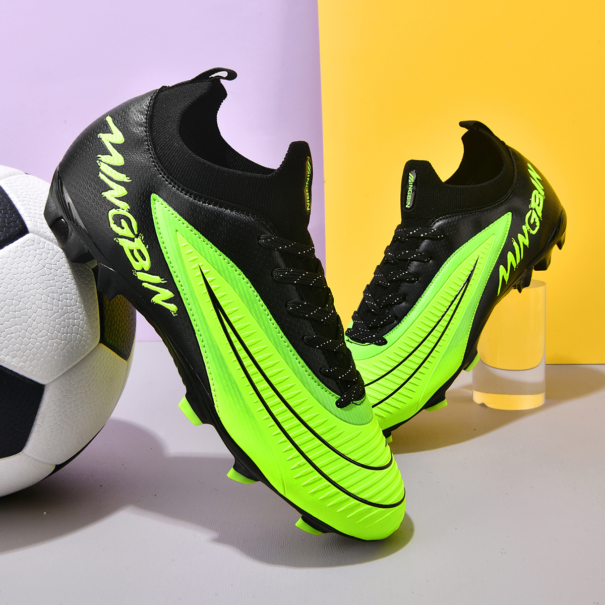 New Men Football Boots Cleats  – обзор и цена Sports Equipment For Boys