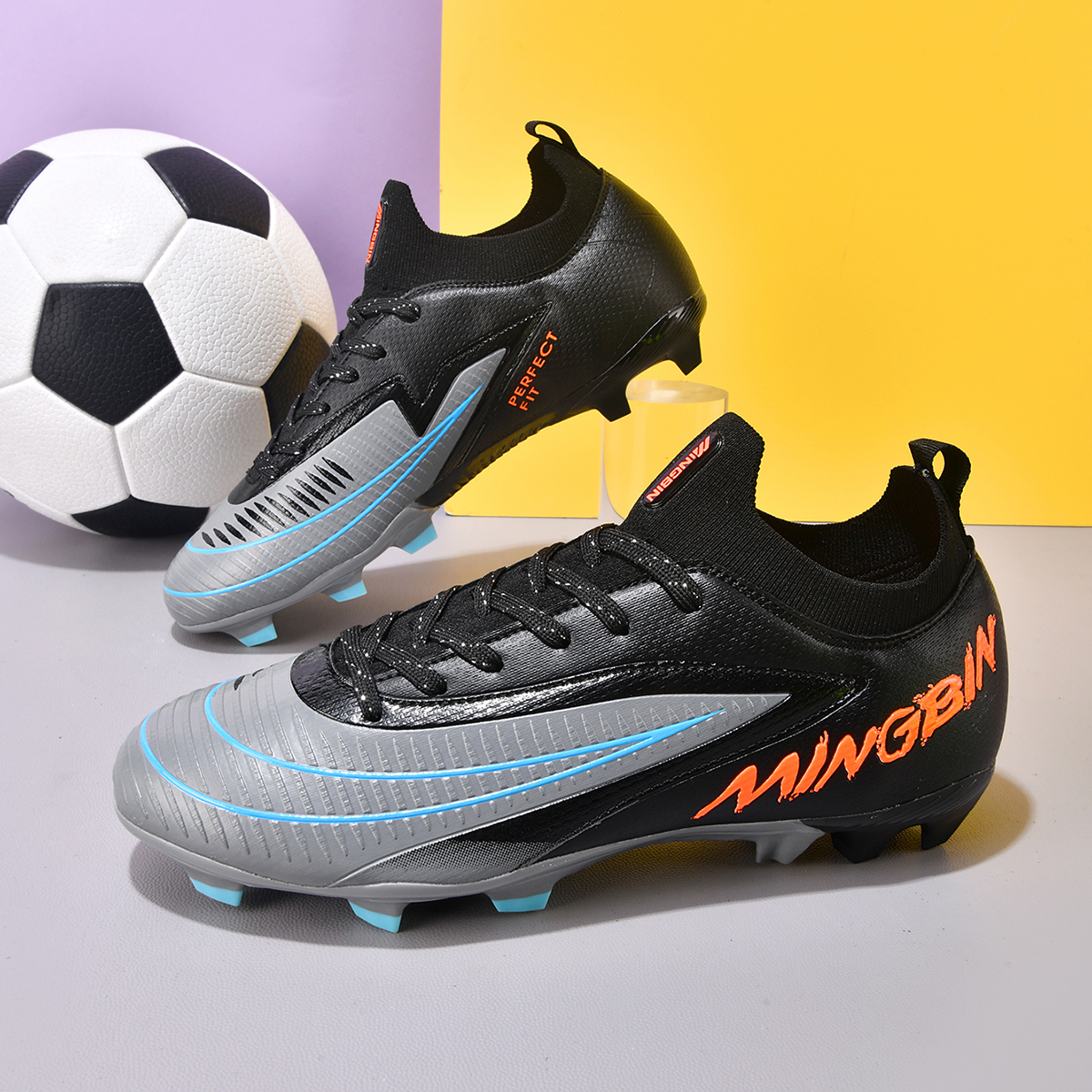New Men Football Boots Cleats  – обзор и цена Sports Equipment For Boys